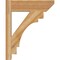 Ekena Millwork Merced Slat Rough Sawn Outlooker, Western Red Cedar, 6"W x 18"D x 22"H OUT06X18X22MRC06RWR - alternate 3